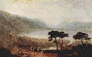 Joseph Mallord William Turner Der Genfer See von Montreux aus gesehen oil painting on canvas